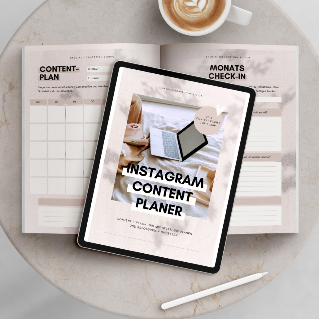 Content Planung leicht gemacht mit dem digitalen Workbook