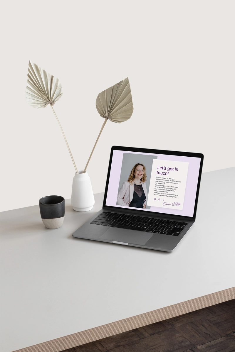 Strategisches Coaching Website Design für Brave Business. Klare Struktur, modernes Design und eine Website, die Vertrauen schafft.